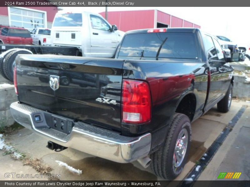 Black / Black/Diesel Gray 2014 Ram 2500 Tradesman Crew Cab 4x4