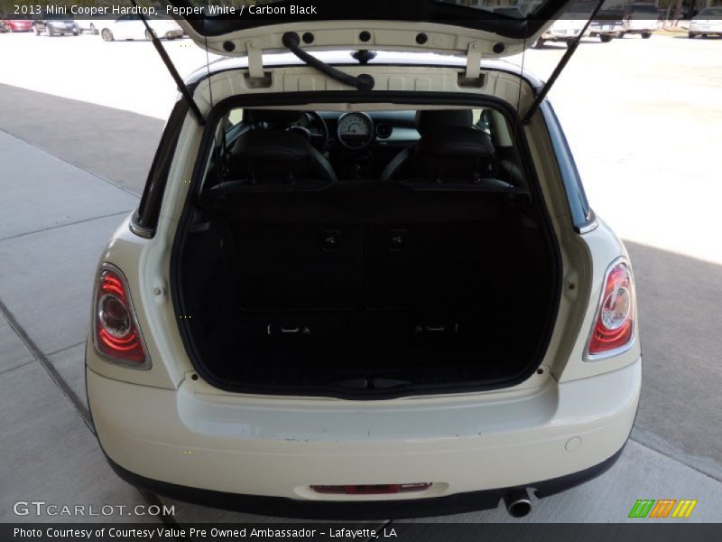 Pepper White / Carbon Black 2013 Mini Cooper Hardtop
