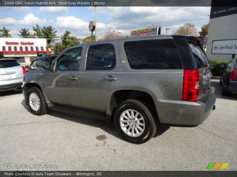 Steel Gray Metallic / Ebony 2008 GMC Yukon Hybrid 4x4