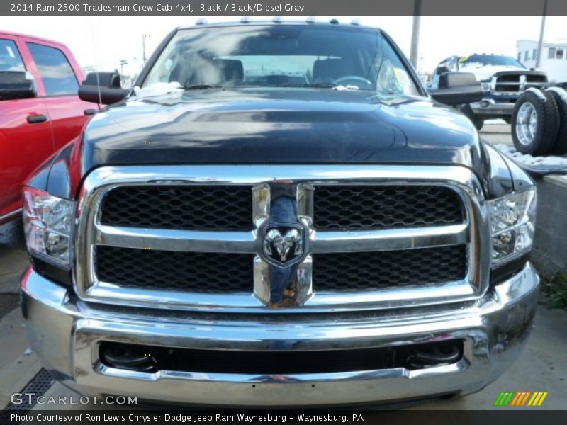 Black / Black/Diesel Gray 2014 Ram 2500 Tradesman Crew Cab 4x4