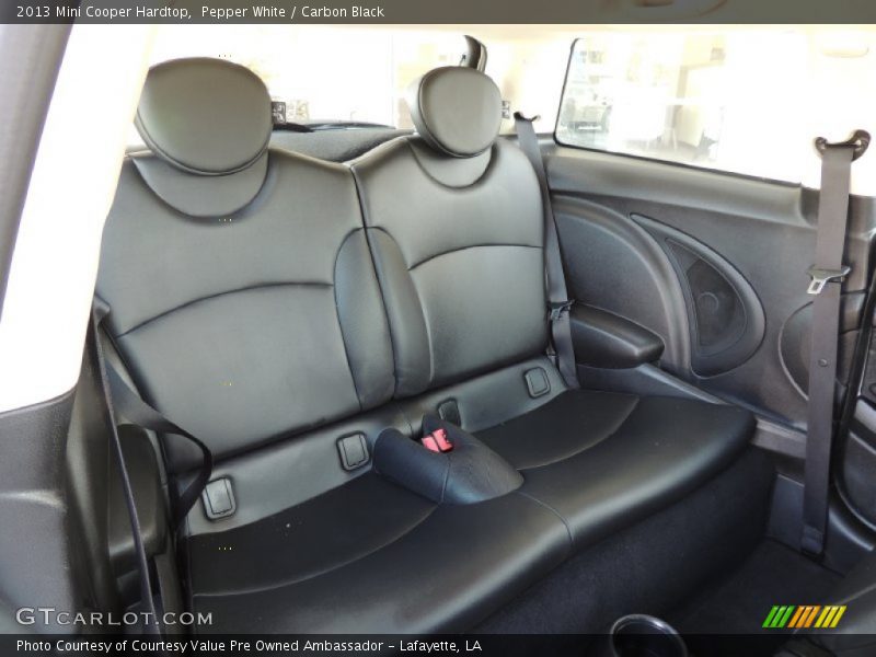 Pepper White / Carbon Black 2013 Mini Cooper Hardtop