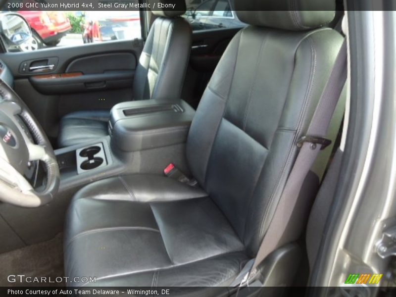 Steel Gray Metallic / Ebony 2008 GMC Yukon Hybrid 4x4