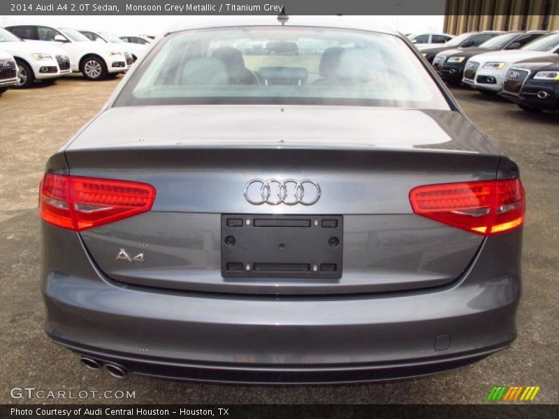 Monsoon Grey Metallic / Titanium Grey 2014 Audi A4 2.0T Sedan