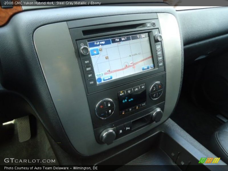 Steel Gray Metallic / Ebony 2008 GMC Yukon Hybrid 4x4