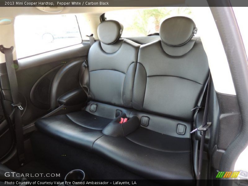 Pepper White / Carbon Black 2013 Mini Cooper Hardtop