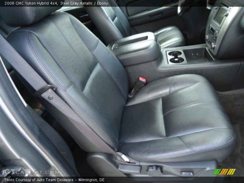 Steel Gray Metallic / Ebony 2008 GMC Yukon Hybrid 4x4