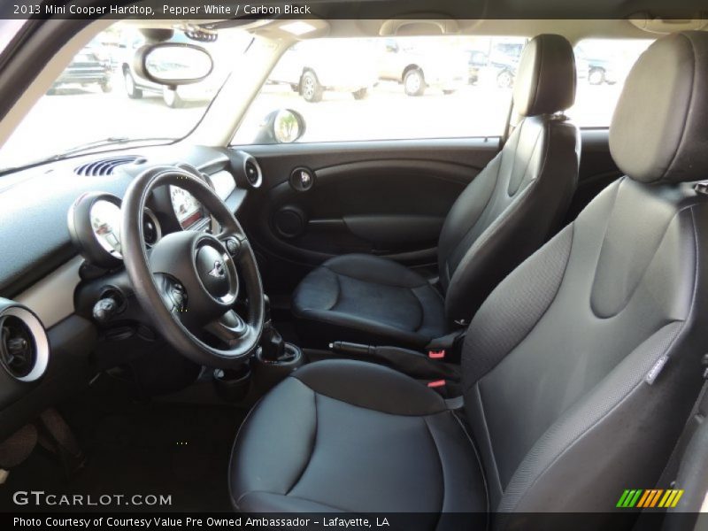 Pepper White / Carbon Black 2013 Mini Cooper Hardtop