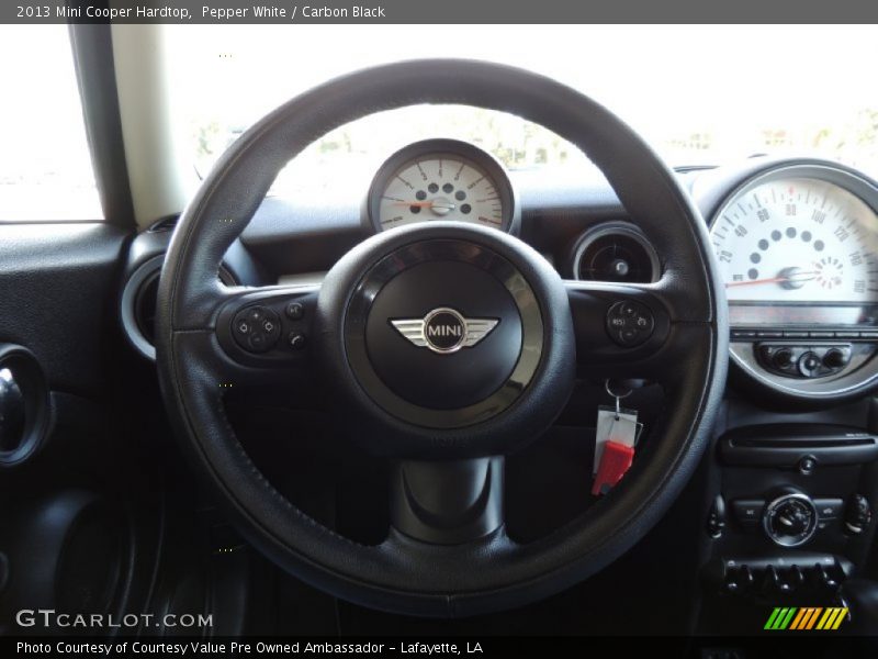 Pepper White / Carbon Black 2013 Mini Cooper Hardtop
