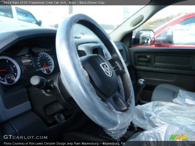 Black / Black/Diesel Gray 2014 Ram 2500 Tradesman Crew Cab 4x4