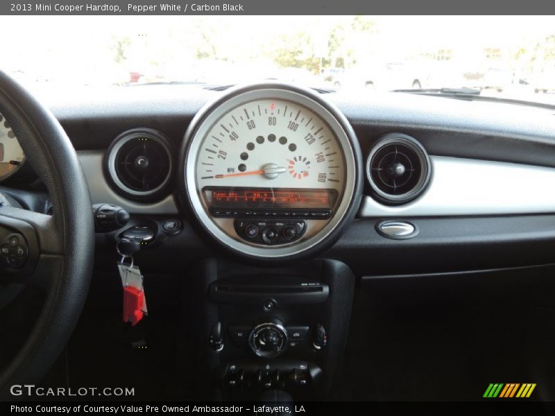 Pepper White / Carbon Black 2013 Mini Cooper Hardtop