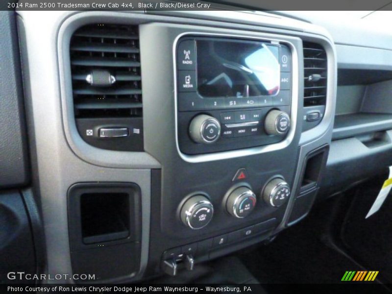 Black / Black/Diesel Gray 2014 Ram 2500 Tradesman Crew Cab 4x4