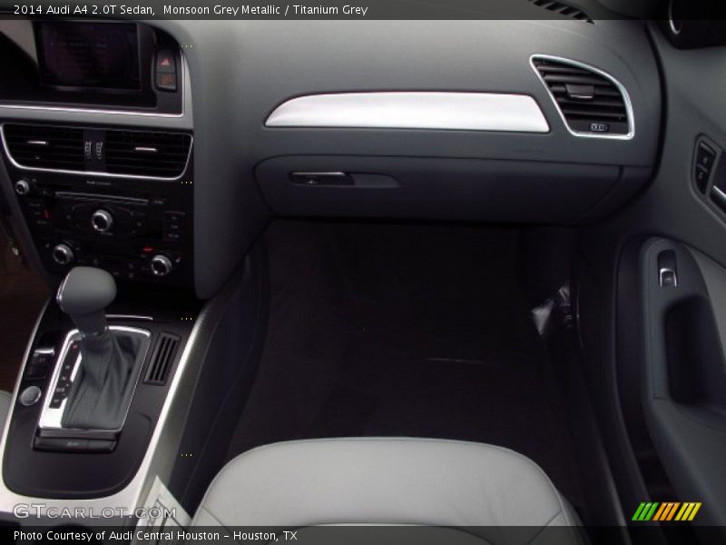 Monsoon Grey Metallic / Titanium Grey 2014 Audi A4 2.0T Sedan