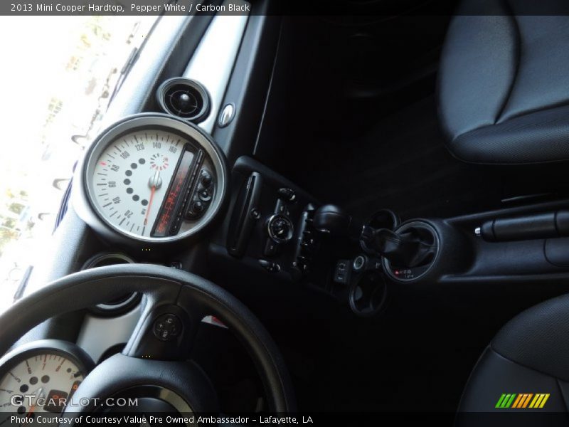 Pepper White / Carbon Black 2013 Mini Cooper Hardtop