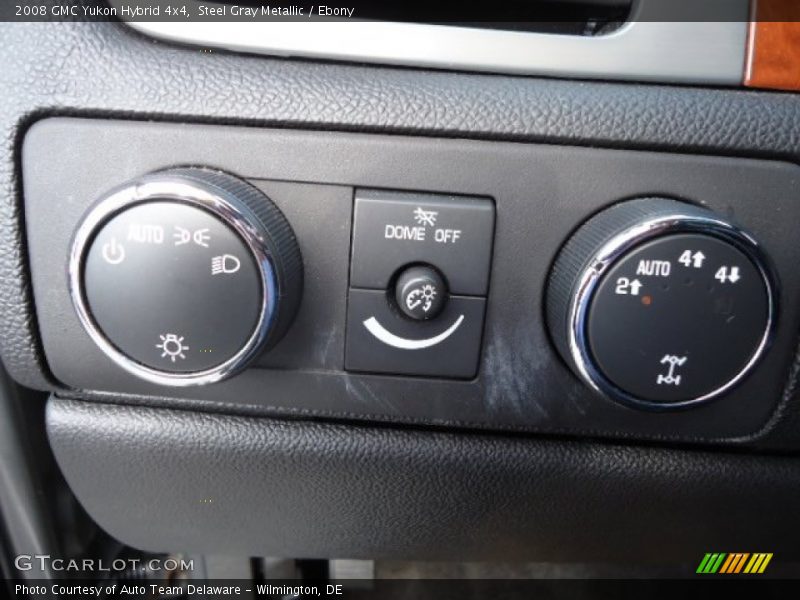 Steel Gray Metallic / Ebony 2008 GMC Yukon Hybrid 4x4