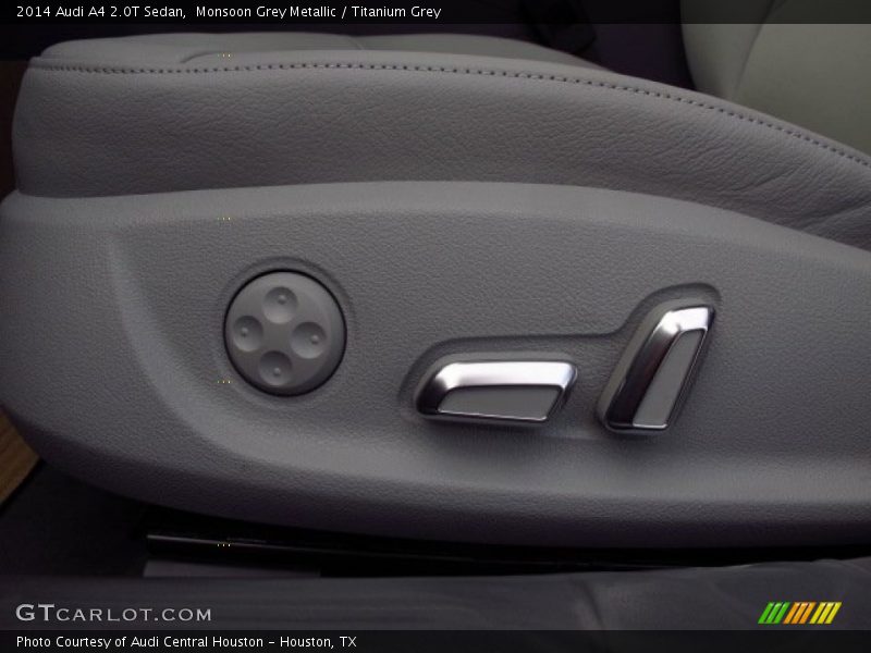 Monsoon Grey Metallic / Titanium Grey 2014 Audi A4 2.0T Sedan