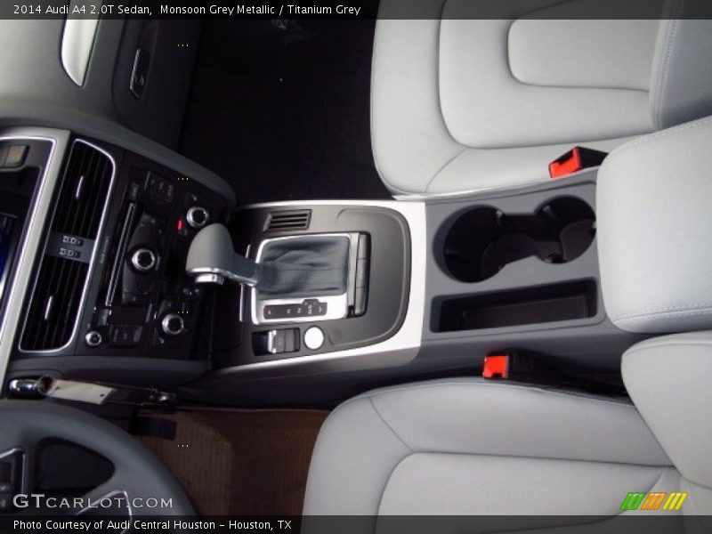 Monsoon Grey Metallic / Titanium Grey 2014 Audi A4 2.0T Sedan