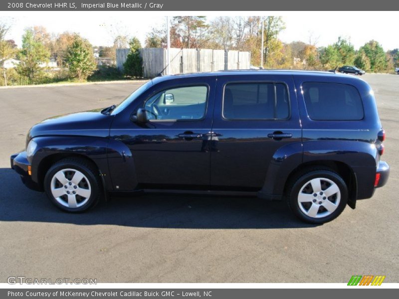 Imperial Blue Metallic / Gray 2008 Chevrolet HHR LS