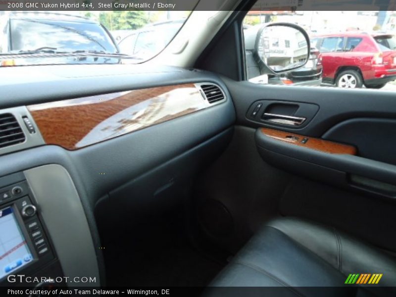 Steel Gray Metallic / Ebony 2008 GMC Yukon Hybrid 4x4