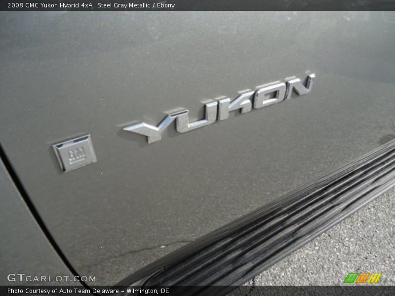 Steel Gray Metallic / Ebony 2008 GMC Yukon Hybrid 4x4