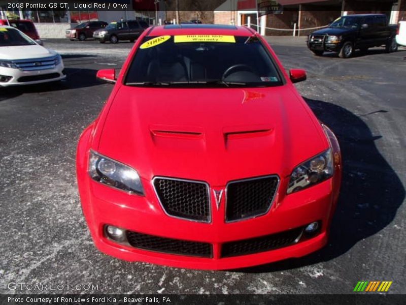 Liquid Red / Onyx 2008 Pontiac G8 GT