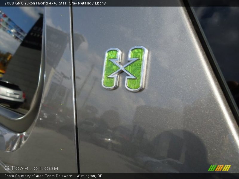 Steel Gray Metallic / Ebony 2008 GMC Yukon Hybrid 4x4