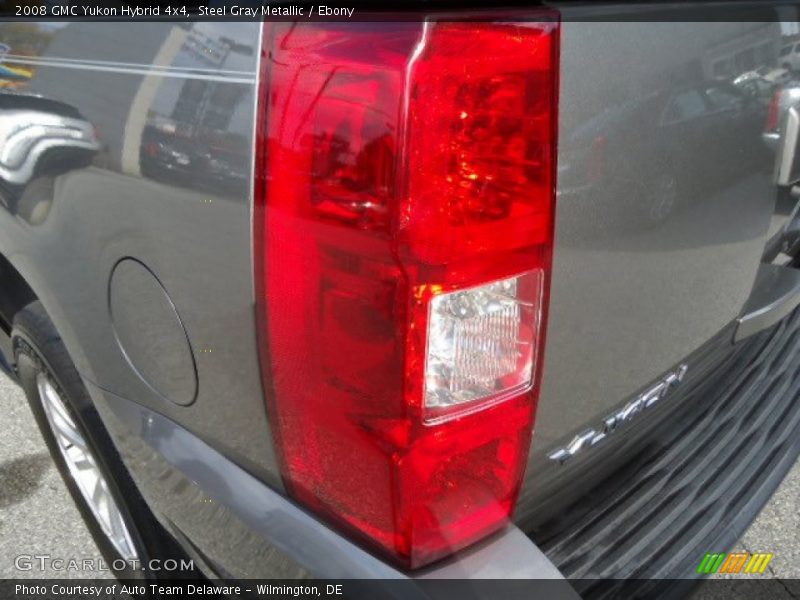 Steel Gray Metallic / Ebony 2008 GMC Yukon Hybrid 4x4