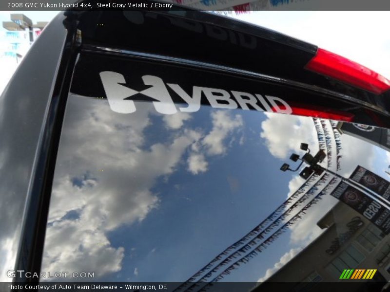 Steel Gray Metallic / Ebony 2008 GMC Yukon Hybrid 4x4