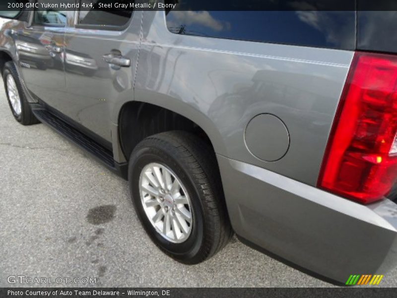 Steel Gray Metallic / Ebony 2008 GMC Yukon Hybrid 4x4