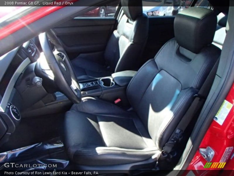 Liquid Red / Onyx 2008 Pontiac G8 GT
