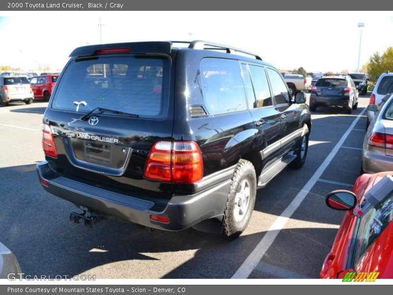 Black / Gray 2000 Toyota Land Cruiser