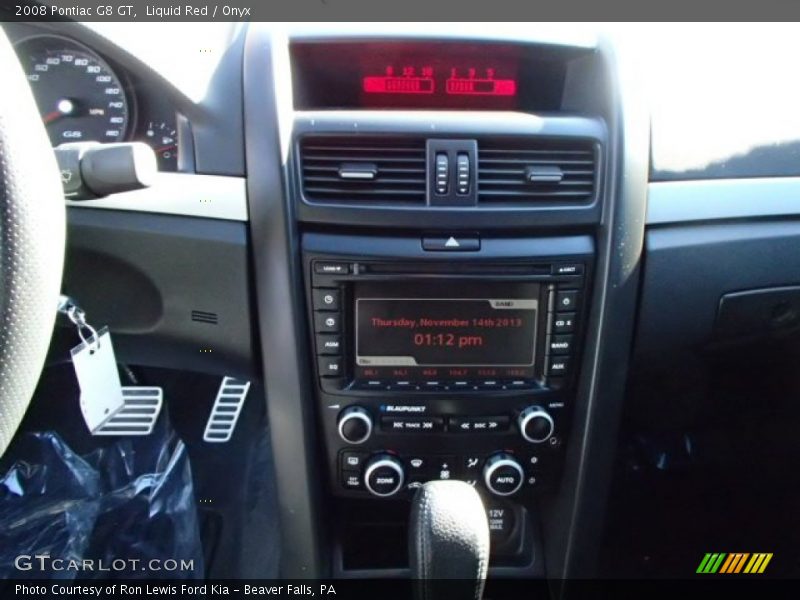 Liquid Red / Onyx 2008 Pontiac G8 GT