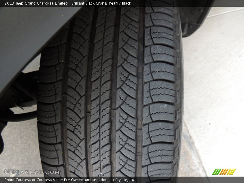Brilliant Black Crystal Pearl / Black 2013 Jeep Grand Cherokee Limited