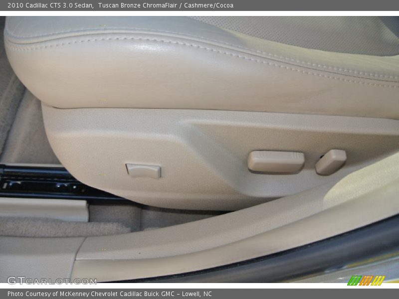 Tuscan Bronze ChromaFlair / Cashmere/Cocoa 2010 Cadillac CTS 3.0 Sedan