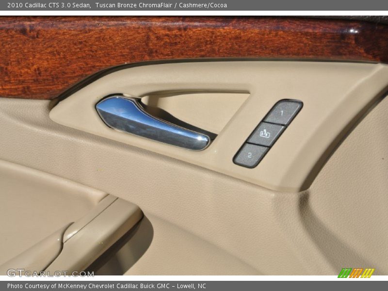 Tuscan Bronze ChromaFlair / Cashmere/Cocoa 2010 Cadillac CTS 3.0 Sedan