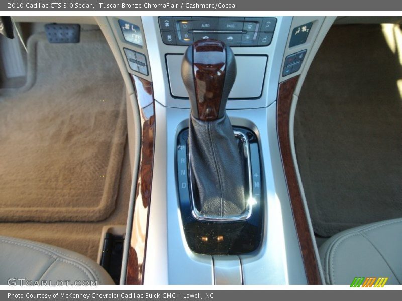 Tuscan Bronze ChromaFlair / Cashmere/Cocoa 2010 Cadillac CTS 3.0 Sedan