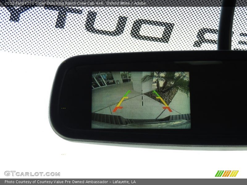 Oxford White / Adobe 2012 Ford F250 Super Duty King Ranch Crew Cab 4x4