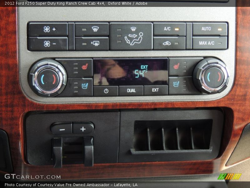 Oxford White / Adobe 2012 Ford F250 Super Duty King Ranch Crew Cab 4x4