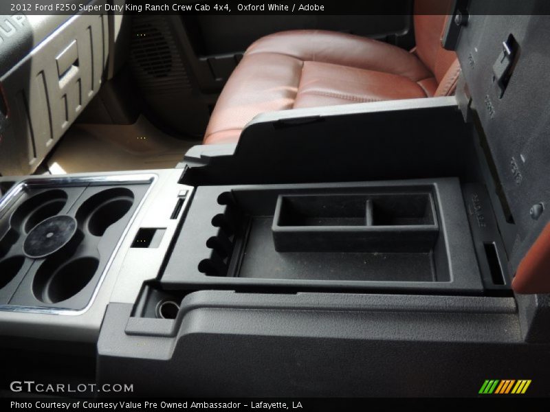 Oxford White / Adobe 2012 Ford F250 Super Duty King Ranch Crew Cab 4x4