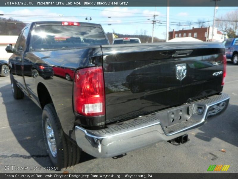 Black / Black/Diesel Gray 2014 Ram 2500 Tradesman Crew Cab 4x4