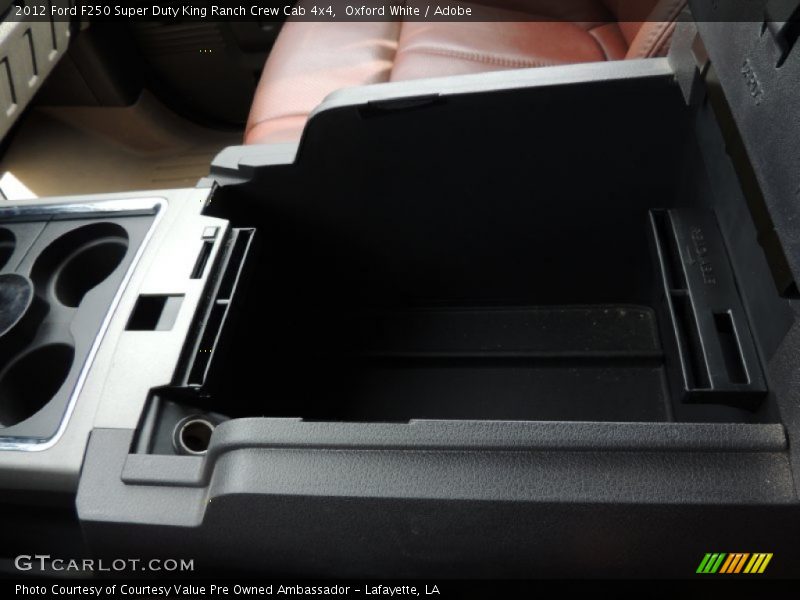 Oxford White / Adobe 2012 Ford F250 Super Duty King Ranch Crew Cab 4x4