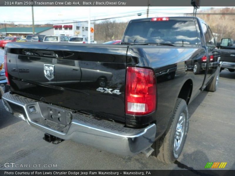 Black / Black/Diesel Gray 2014 Ram 2500 Tradesman Crew Cab 4x4