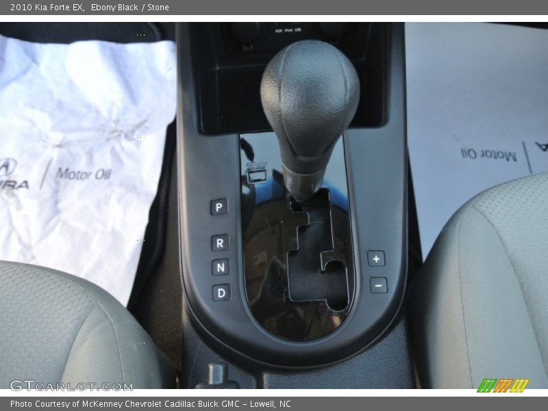 Ebony Black / Stone 2010 Kia Forte EX
