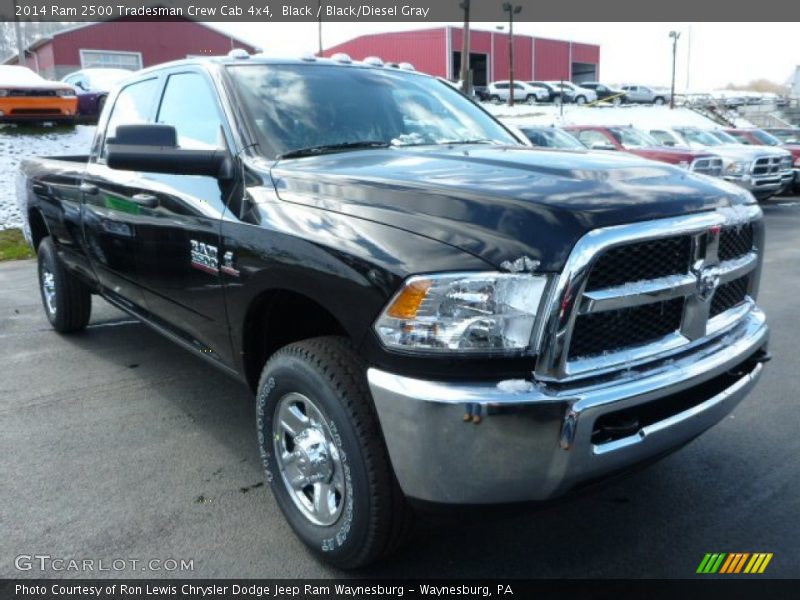 Black / Black/Diesel Gray 2014 Ram 2500 Tradesman Crew Cab 4x4