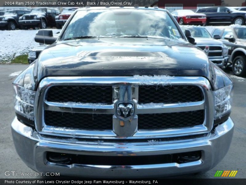 Black / Black/Diesel Gray 2014 Ram 2500 Tradesman Crew Cab 4x4