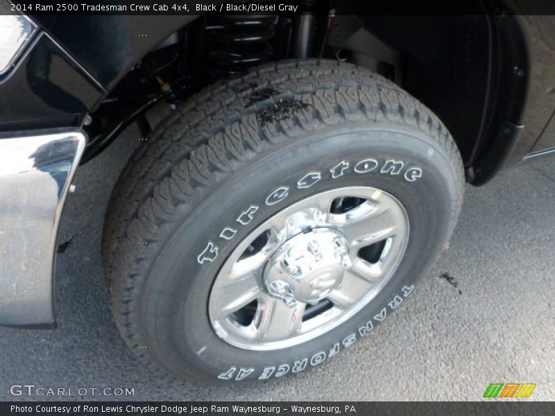 Black / Black/Diesel Gray 2014 Ram 2500 Tradesman Crew Cab 4x4