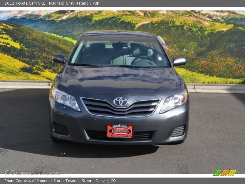 Magnetic Gray Metallic / Ash 2011 Toyota Camry LE