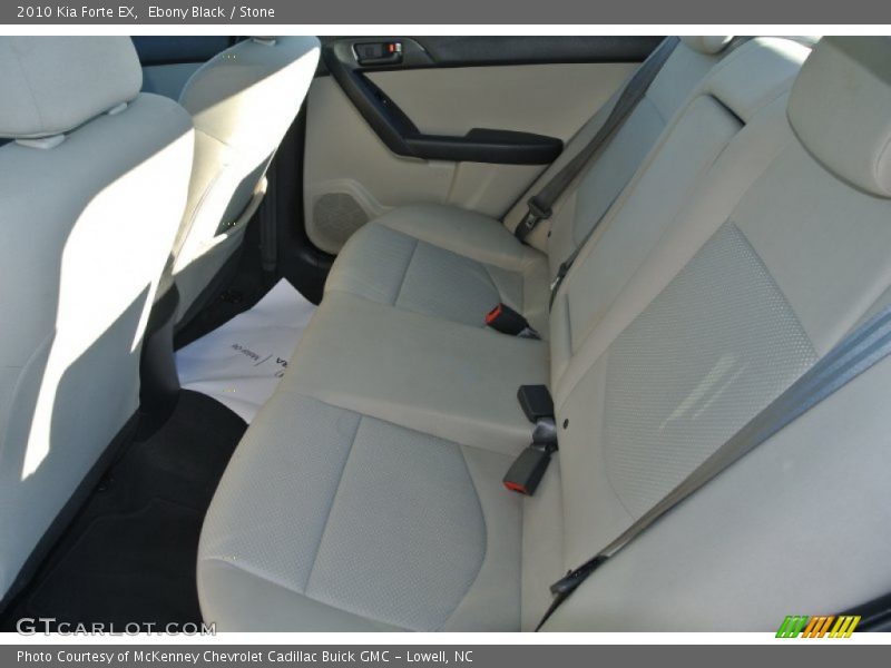 Ebony Black / Stone 2010 Kia Forte EX