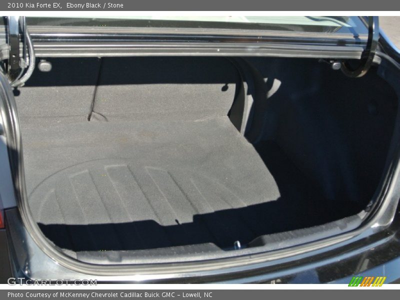Ebony Black / Stone 2010 Kia Forte EX