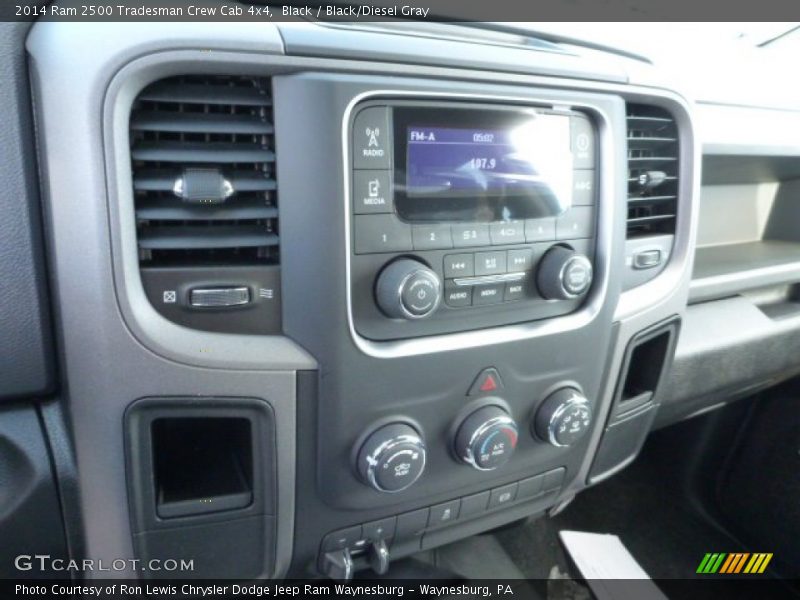 Black / Black/Diesel Gray 2014 Ram 2500 Tradesman Crew Cab 4x4