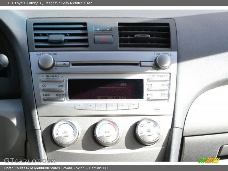 Magnetic Gray Metallic / Ash 2011 Toyota Camry LE